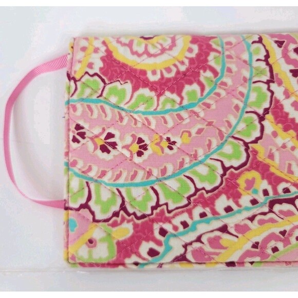 Vera Bradley Paper Back Book Cover Capri Melon Vintage Retired New With Tags - Picture 7 of 9